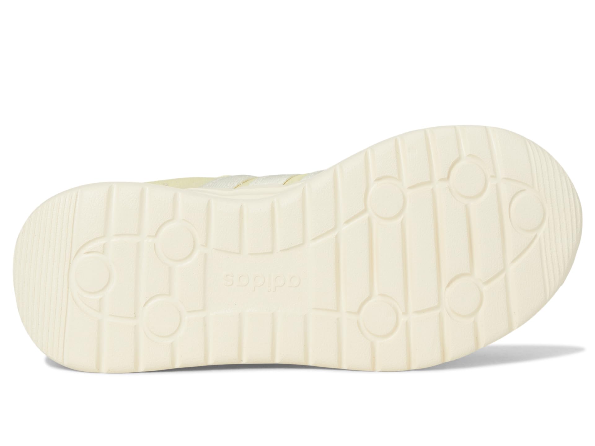 Кроссовки Unisex adidas Kids Disney Run 70s 2.0 Elastic Lace & Strap Shoes, цвет Powder Yellow/Cream White/Powder Plum — фото 3