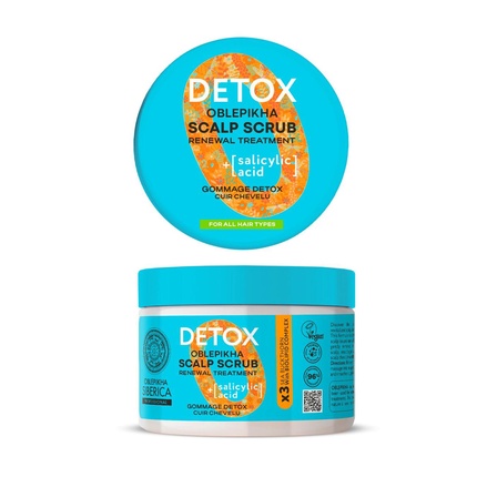 

Средство для детоксикации и эксфолиации Oblepikha Detox Exfoliant Salicylic Acid 300 Milliliters