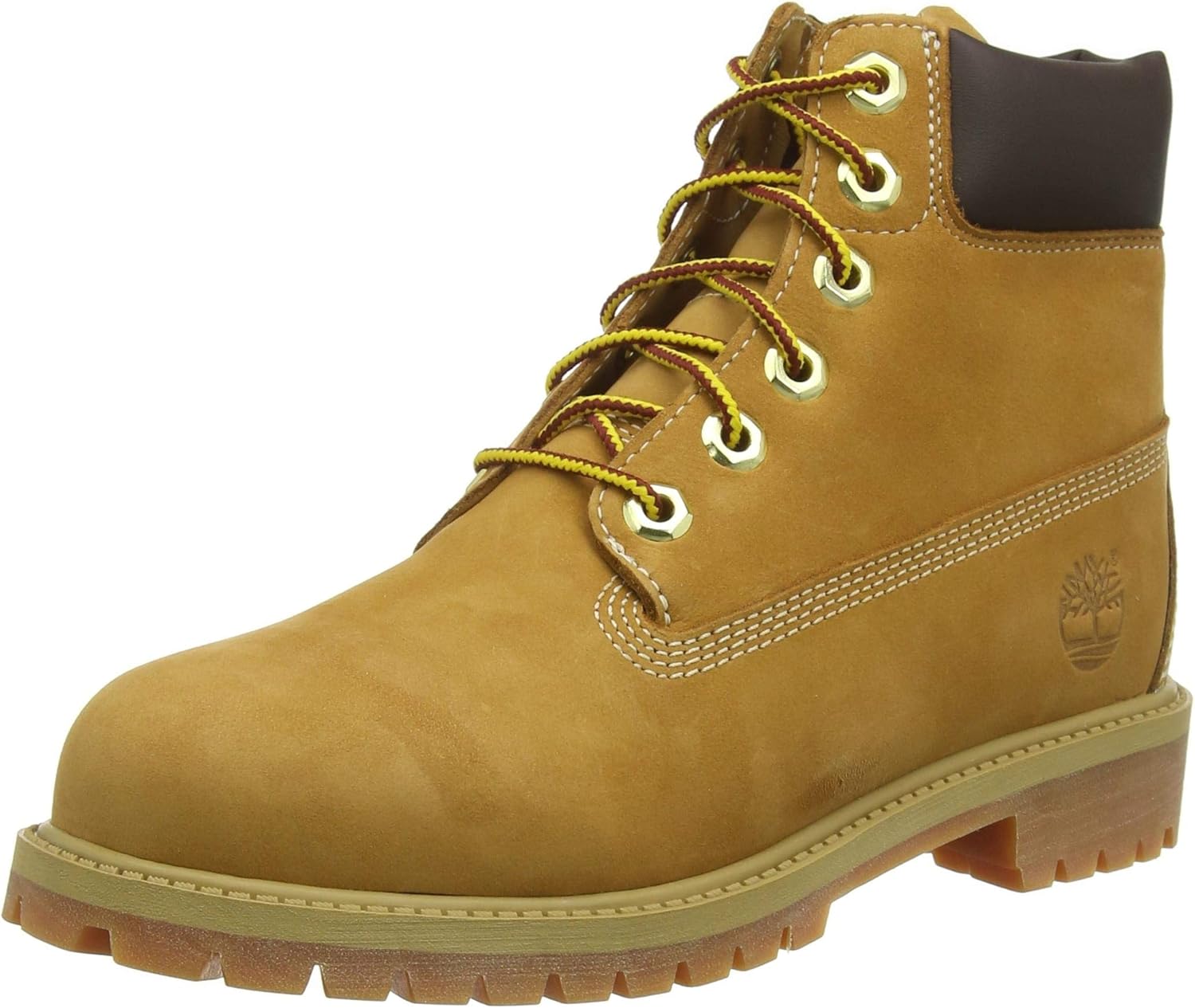 Ботинки Timberland для мальчиков 6 премиум водонепроницаемые, Wheat Nubuck V1