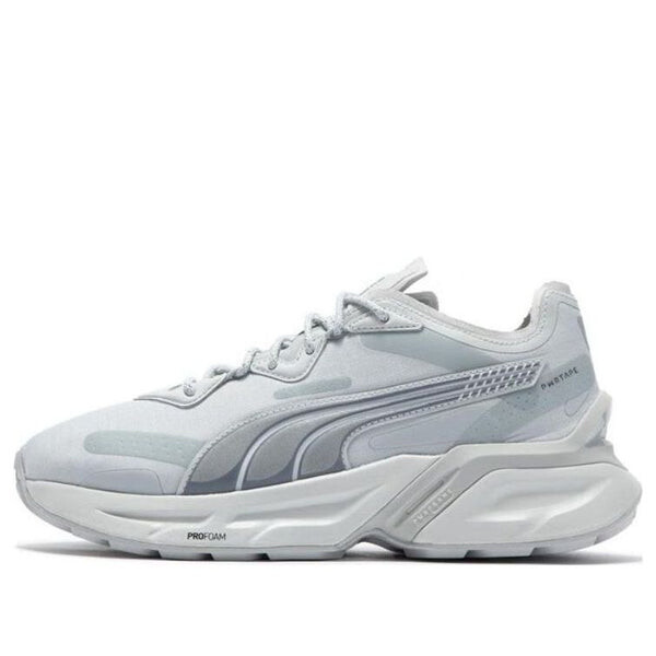 

Кроссовки pwrframe aerogram reflective 'grey white' Puma, серый