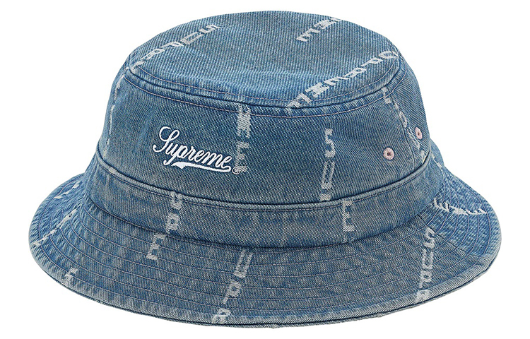 

Supreme Полосатый жаккардовый джинсовый кардиган, Denim Blue