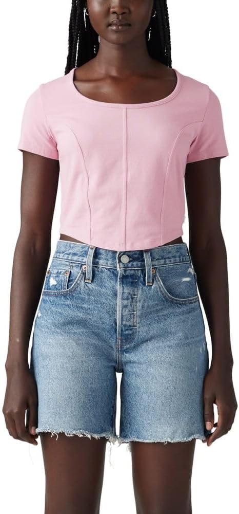 

Женская футболка Levi's 725 с высокой талией (также доступны в размере Plus), Fragrant Lilac, Фиолетовый, Женская футболка Levi's 725 с высокой талией (также доступны в размере Plus), Fragrant Lilac