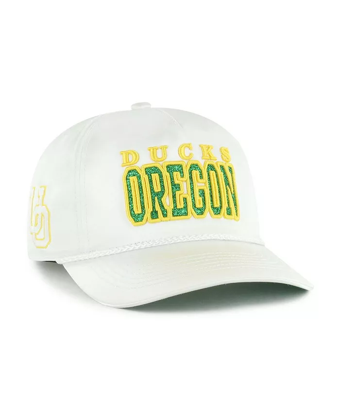 

Женская белая шапка Oregon Ducks Outspoken Hitch Adjustable '47 Brand