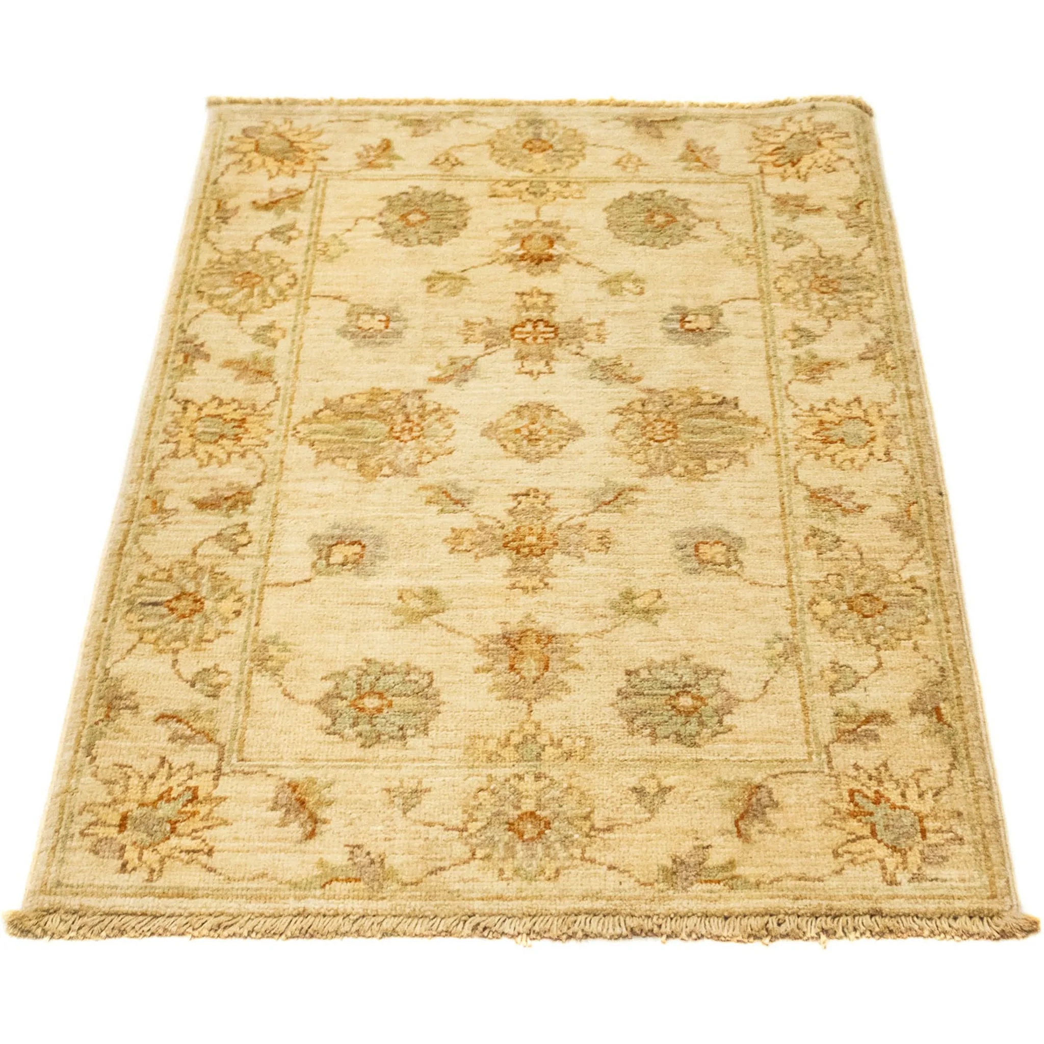 

Восточный ковер Моргенланд «Ziegler - 85 x 58 см - бежевый», прямоугольный, высота 6 мм, гостиная, ручная работа, уникальное изделие с сертификатом Morgenland