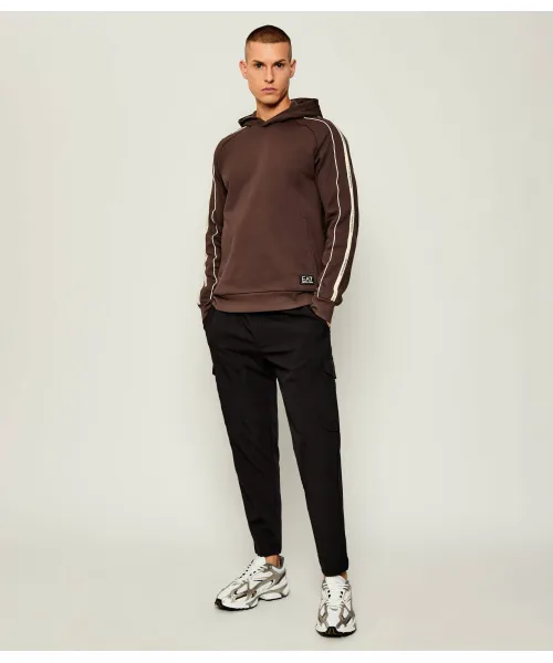

Толстовка Regular fit Ea7, коричневый