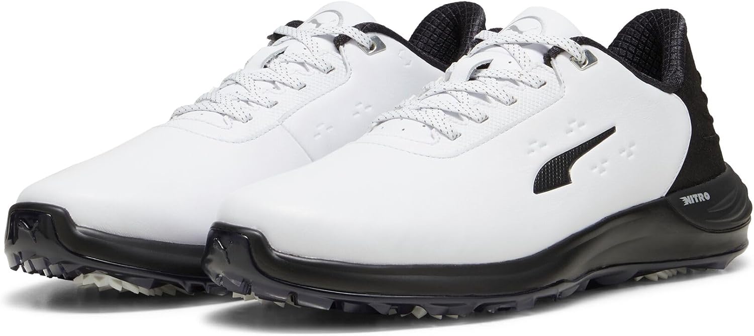 

Мужские гольф-кроссовки Puma PHANTOMCAT Nitro, белый/черный