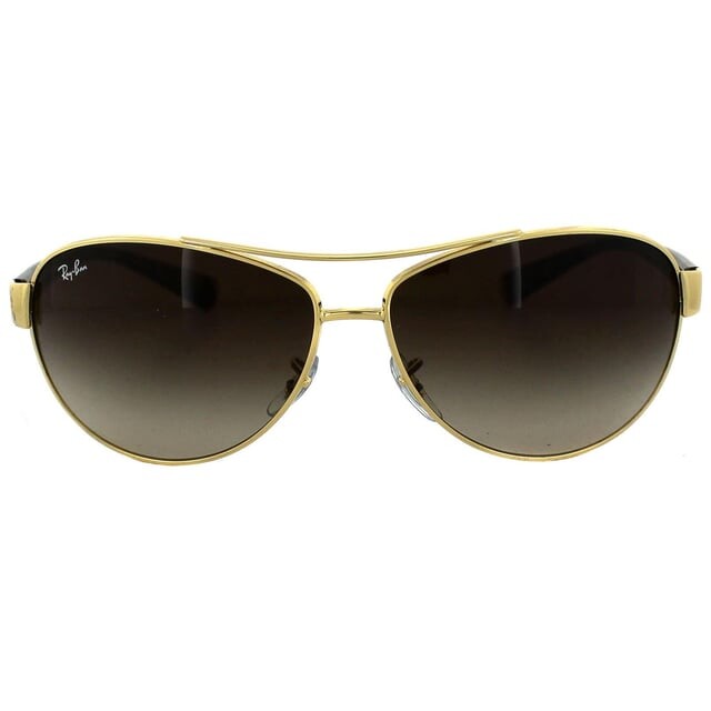 

Солнцезащитные очки 3386 коричневые градиентные 001/13 Ray-Ban, желтый
