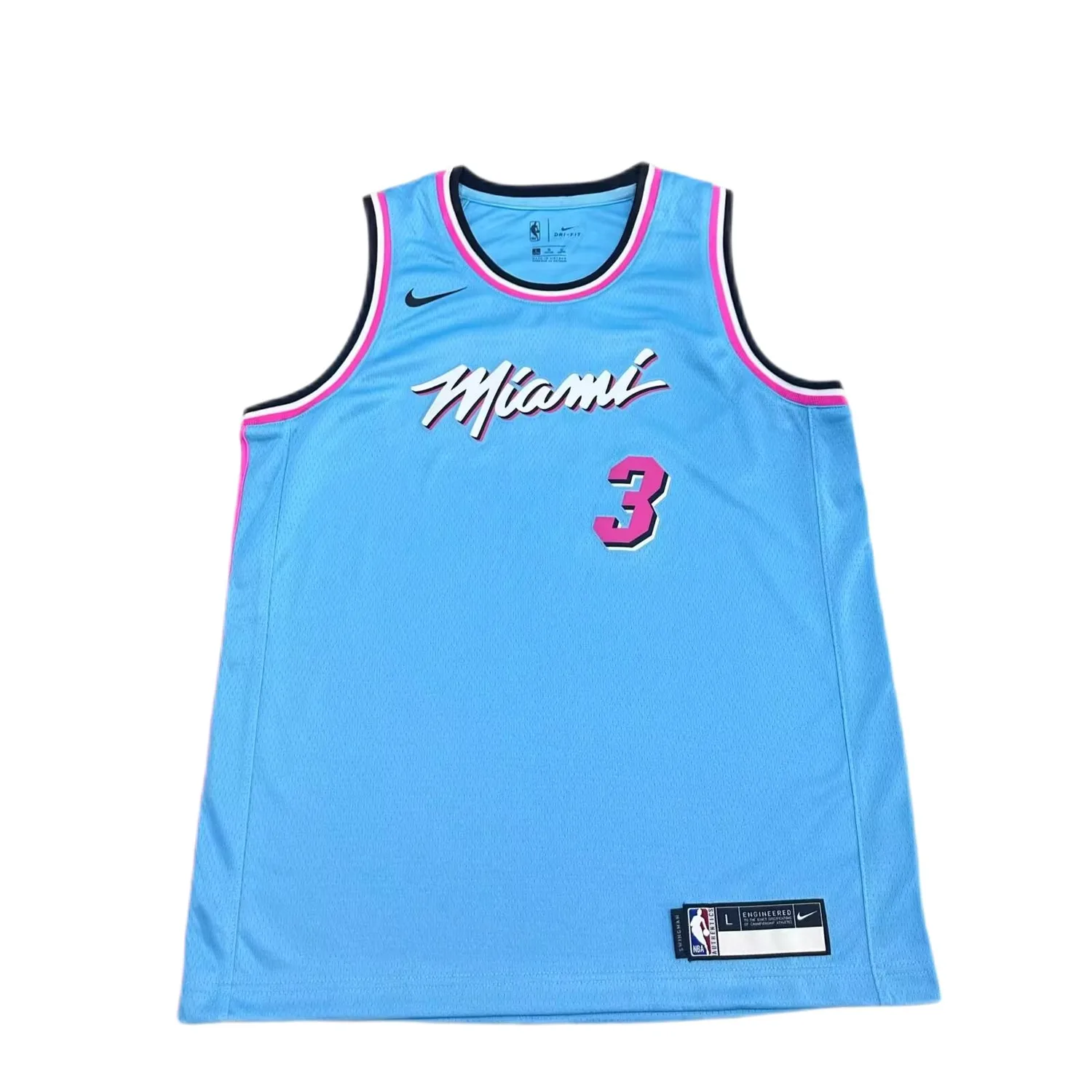 Детская спортивная футболка Swingman для подростков Nike, Miami Blue