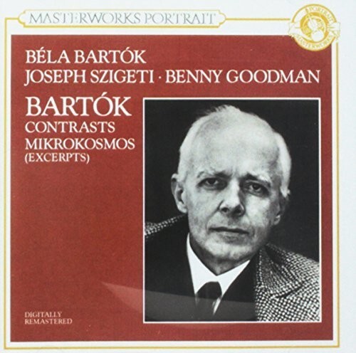

CD диск Bartok: Contrasts Mikrokosmos