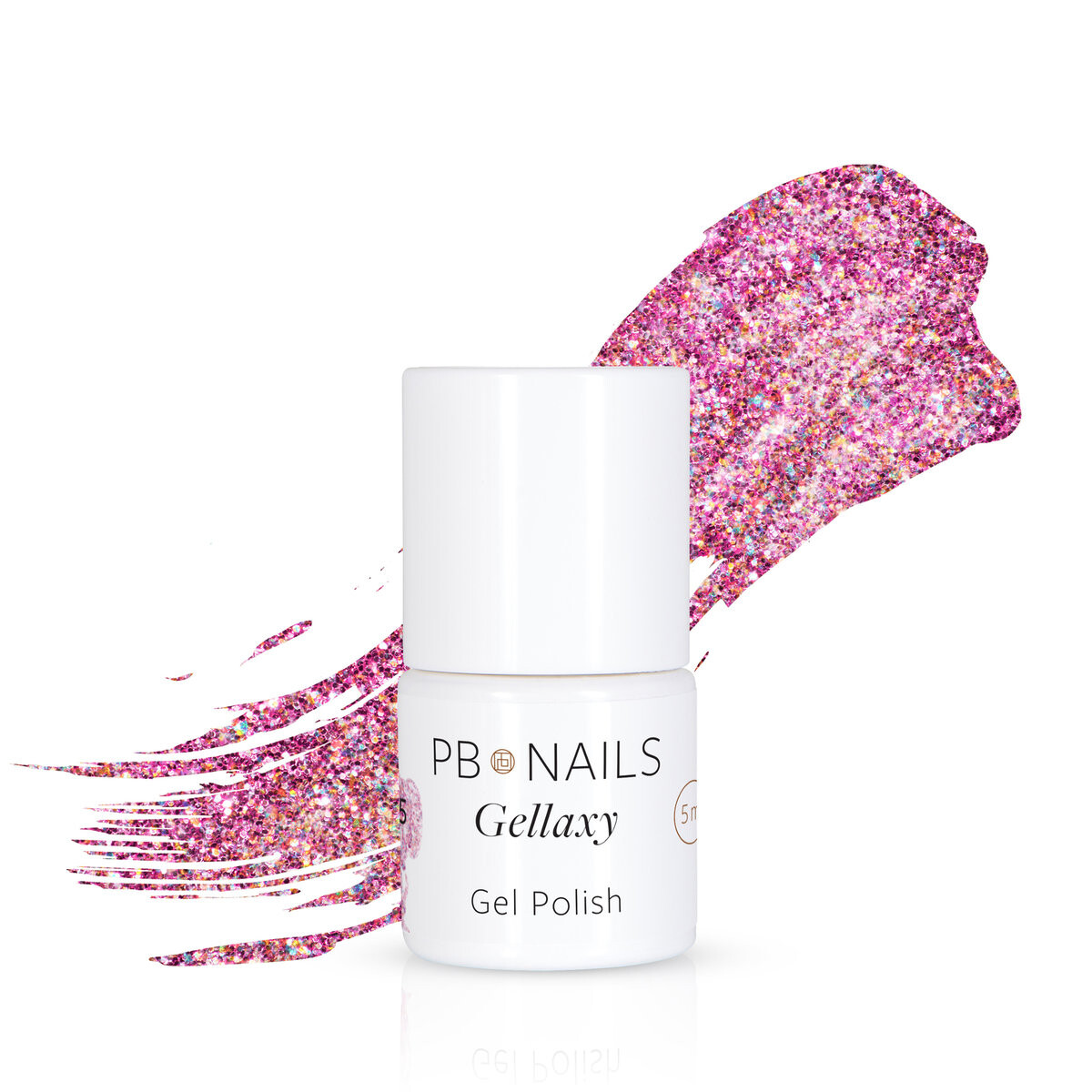 

PB NAILS Гибридный лак для ногтей GE405 Pinkmas - 5мл