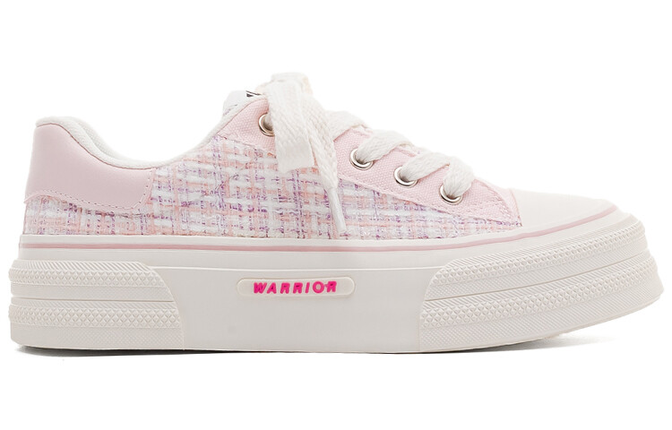 

Кеды женские низкие розовые Warrior