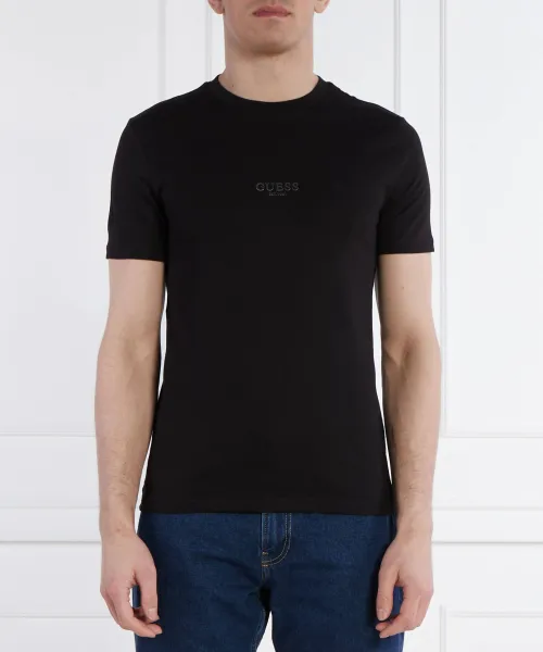 

Футболка помощник Slim fit Guess Jeans, черный