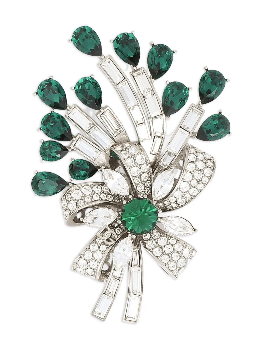 

Брошь с бантом DOLCE & GABBANA, серебряный