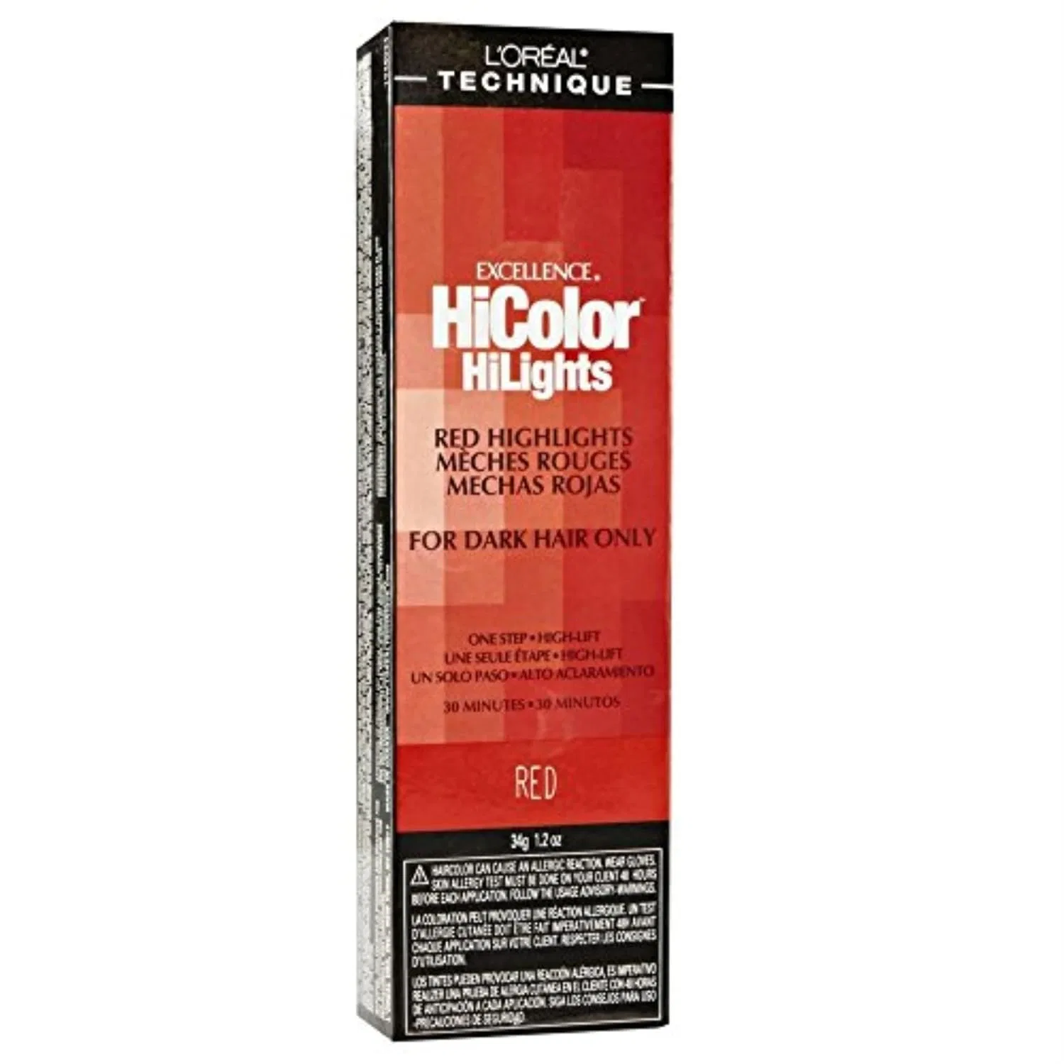 Стойкая краска для волос L'Oreal Excel Hicolor Highlights Red, 3 шт. L'Oreal Technique