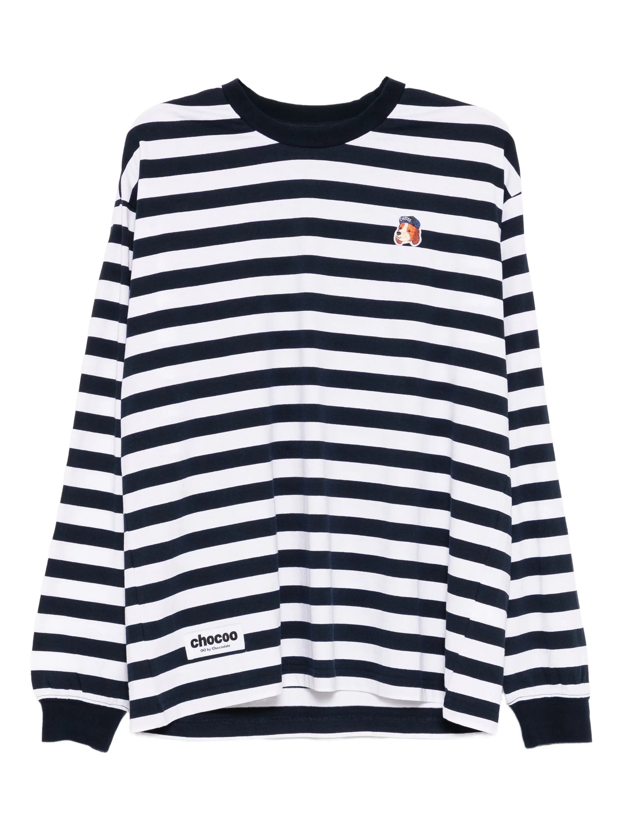 

Футболка с вышитым логотипом Chocoolate, белый