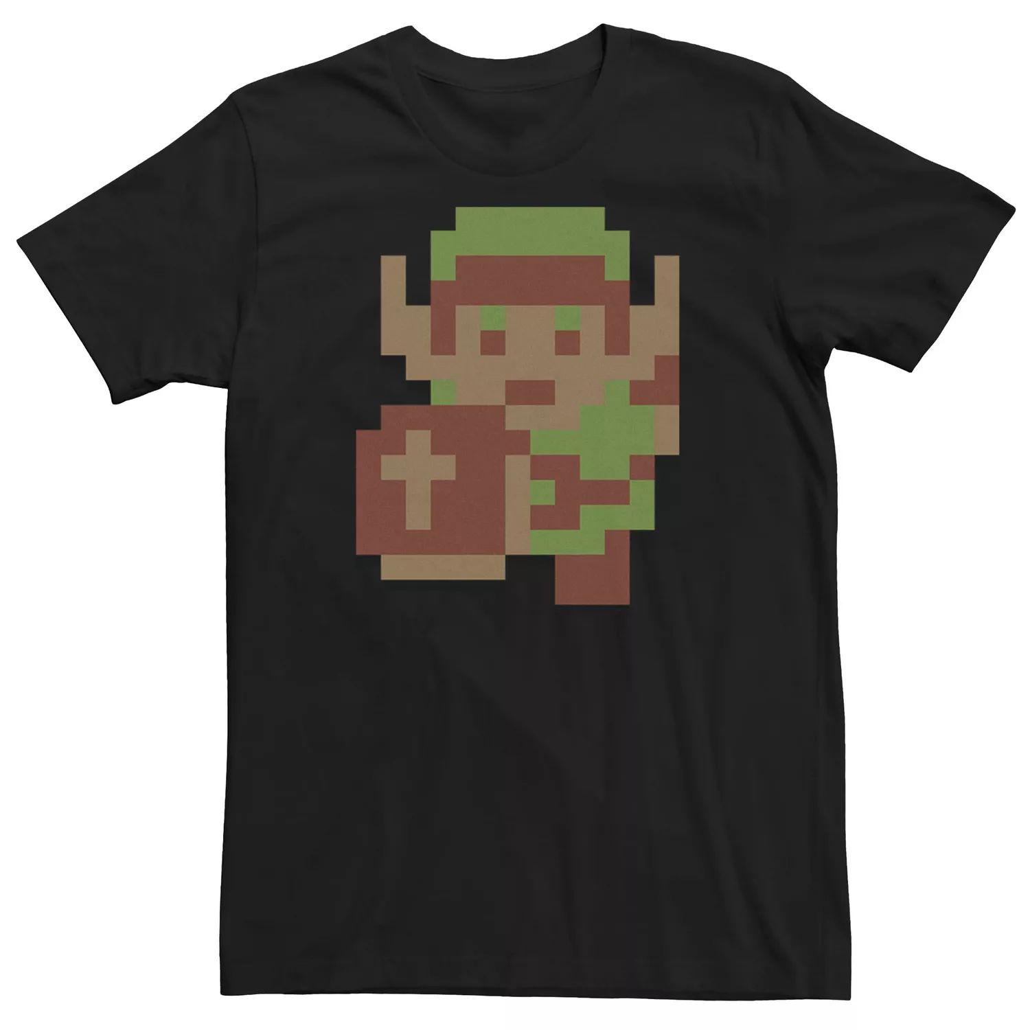 

Мужская футболка Nintendo Legend Of Zelda Link Pixel Retro Licensed Character