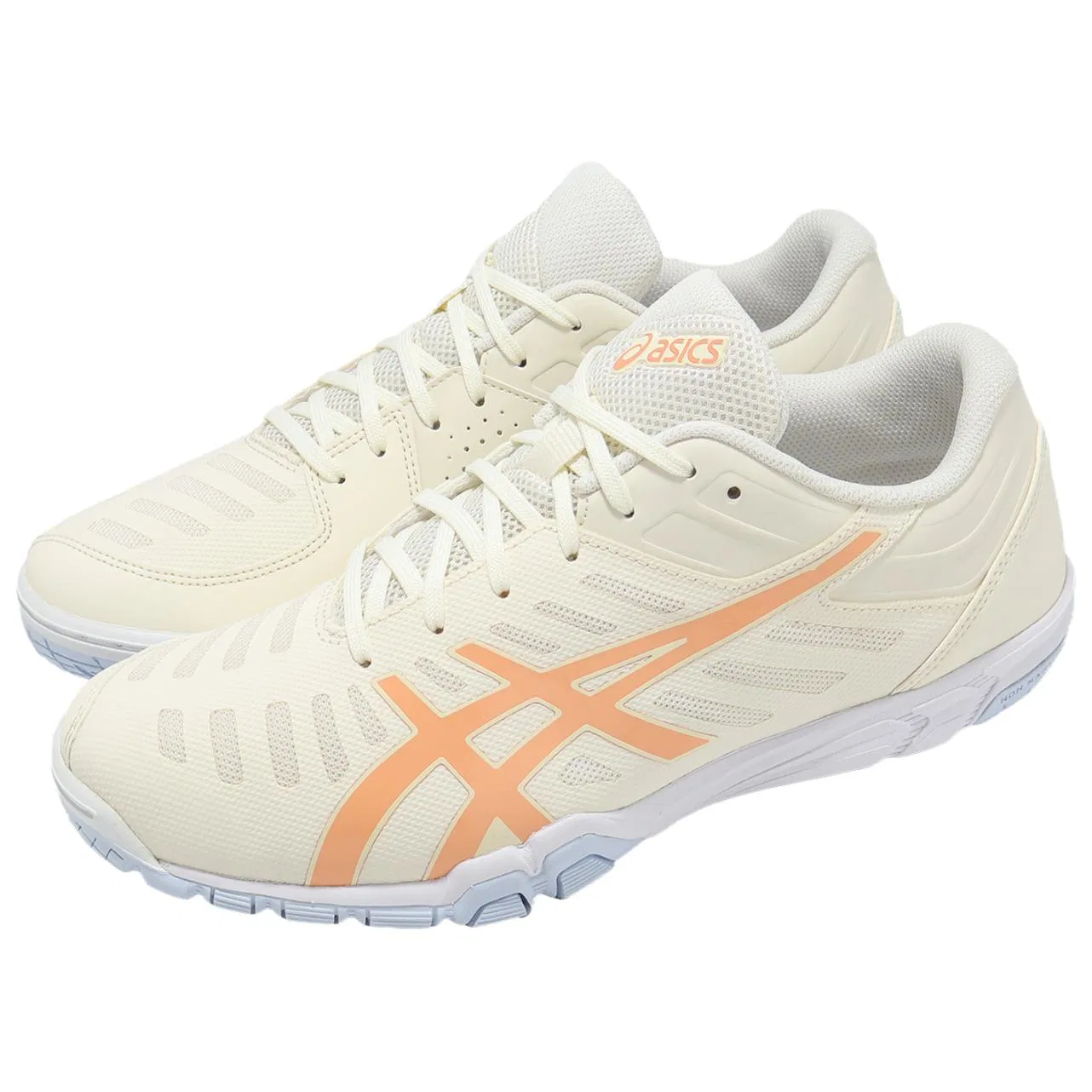 Кроссовки для тренировок ASICS Attack Excounter 2 бежевые — фото 4