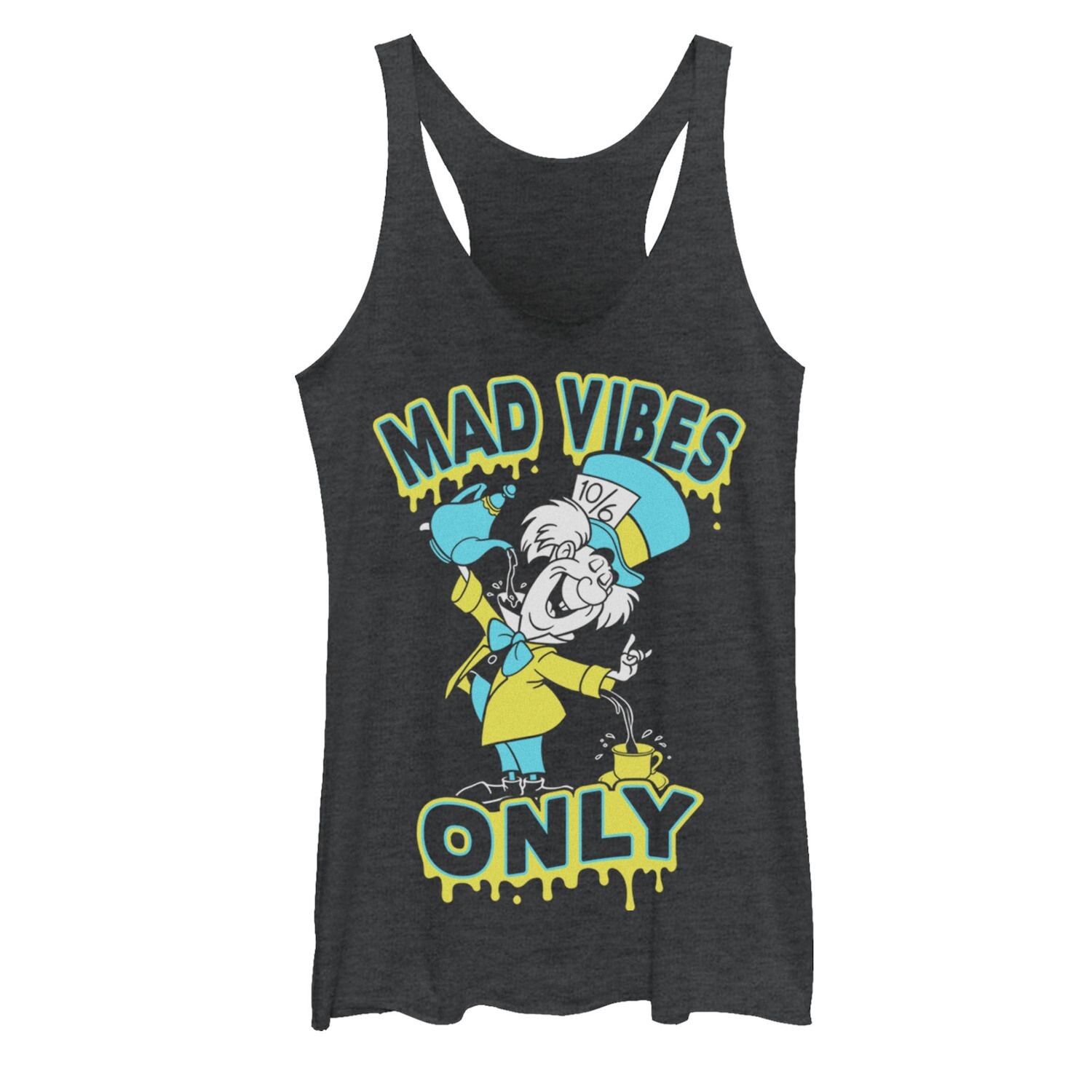 

Дисней Алиса в Стране чудес Безумный Шляпник для юниоров Mad Vibes Only Tank Licensed Character
