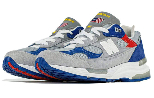 Кроссовки dtlr x 992 сделано в сша New Balance, серый — фото 2