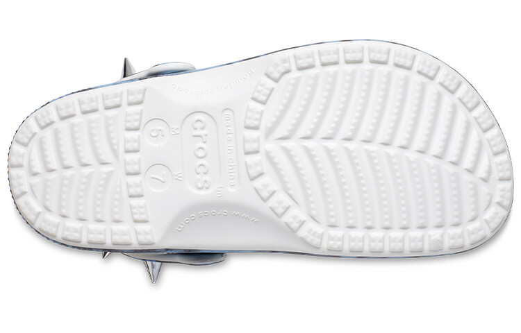 Сабо Crocs Classic Rebel Clogs 'Blue White' Women's — фото 3