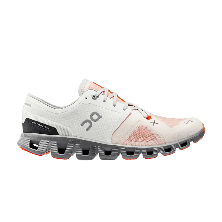 

Кроссовки ON Cloud X 3 Ivory Alloy, кремовый, Бежевый, Кроссовки ON Cloud X 3 Ivory Alloy, кремовый