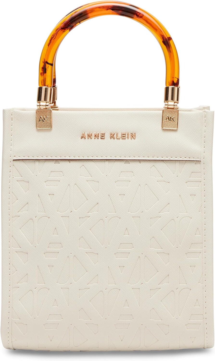 

Сумка кросс-боди Anne Klein Mini North/South Embossed Convertible Crossbody, цвет Chalk/Chalk