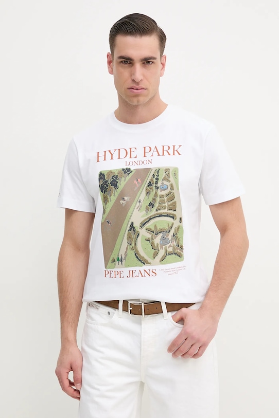 

Футболка DUSTER FRONT TEE Pepe Jeans, белый