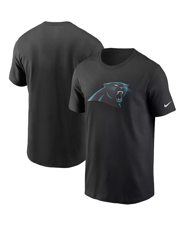 

Мужская черная футболка с логотипом Carolina Panthers Primary Nike