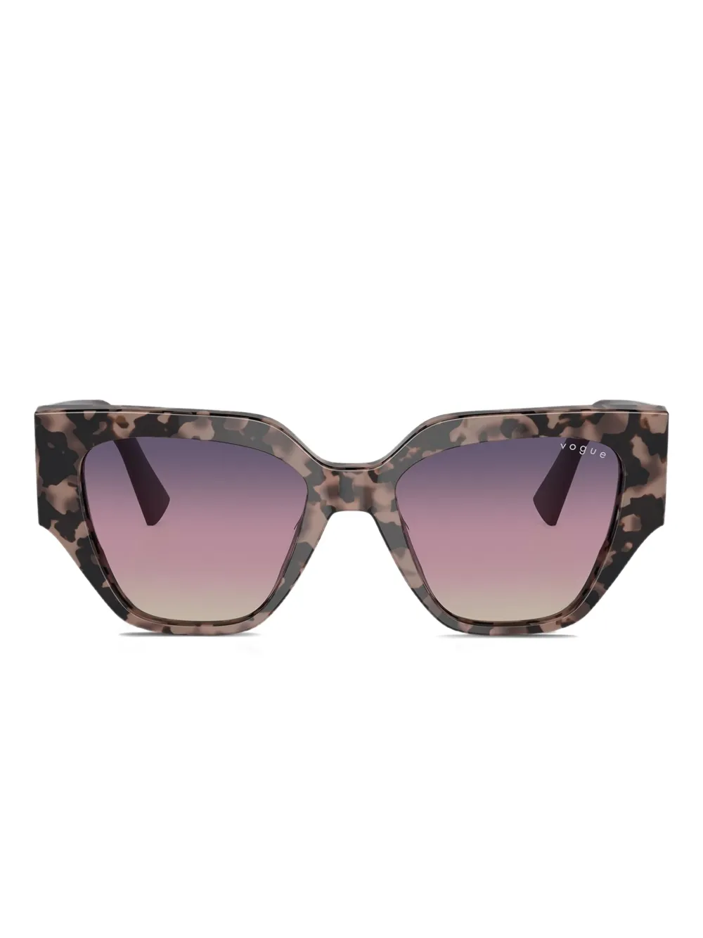 

Солнцезащитные очки VO5409S в геометричной оправе Vogue, коричневый