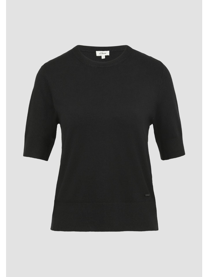 

Вязаный свитер в цвете 9999_черный s.Oliver