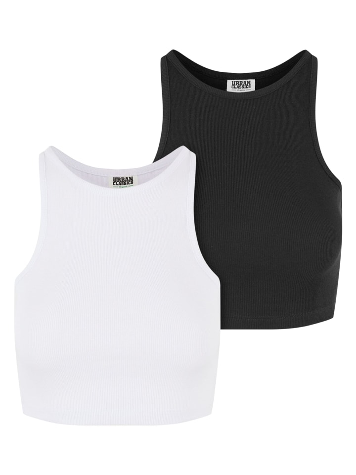 

Топ Urban Classics, цвет white+black
