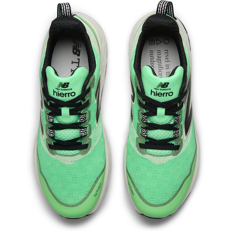 Кроссовки для бега fresh foam x hierro v9 New Balance, зеленый — фото 3