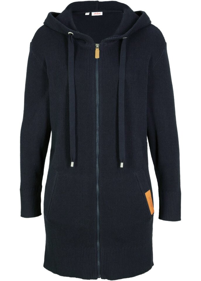 

Вязаное пальто John Baner Jeanswear, синий