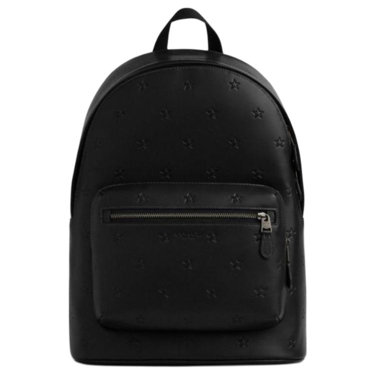 

Кожаный рюкзак West Cow унисекс черный COACH
