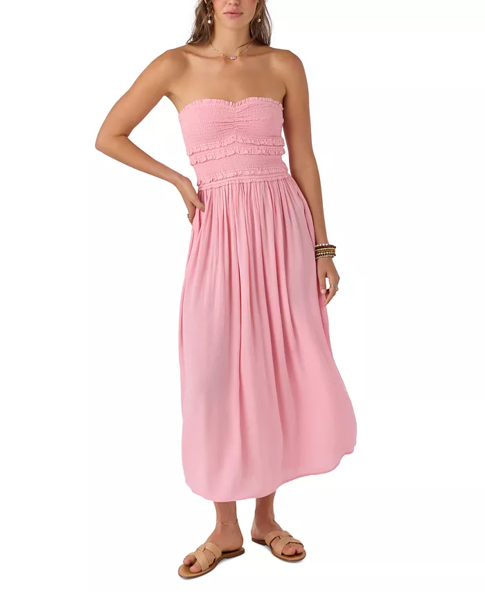 

Женское платье миди без рукавов Devyn O'Neill, розовый