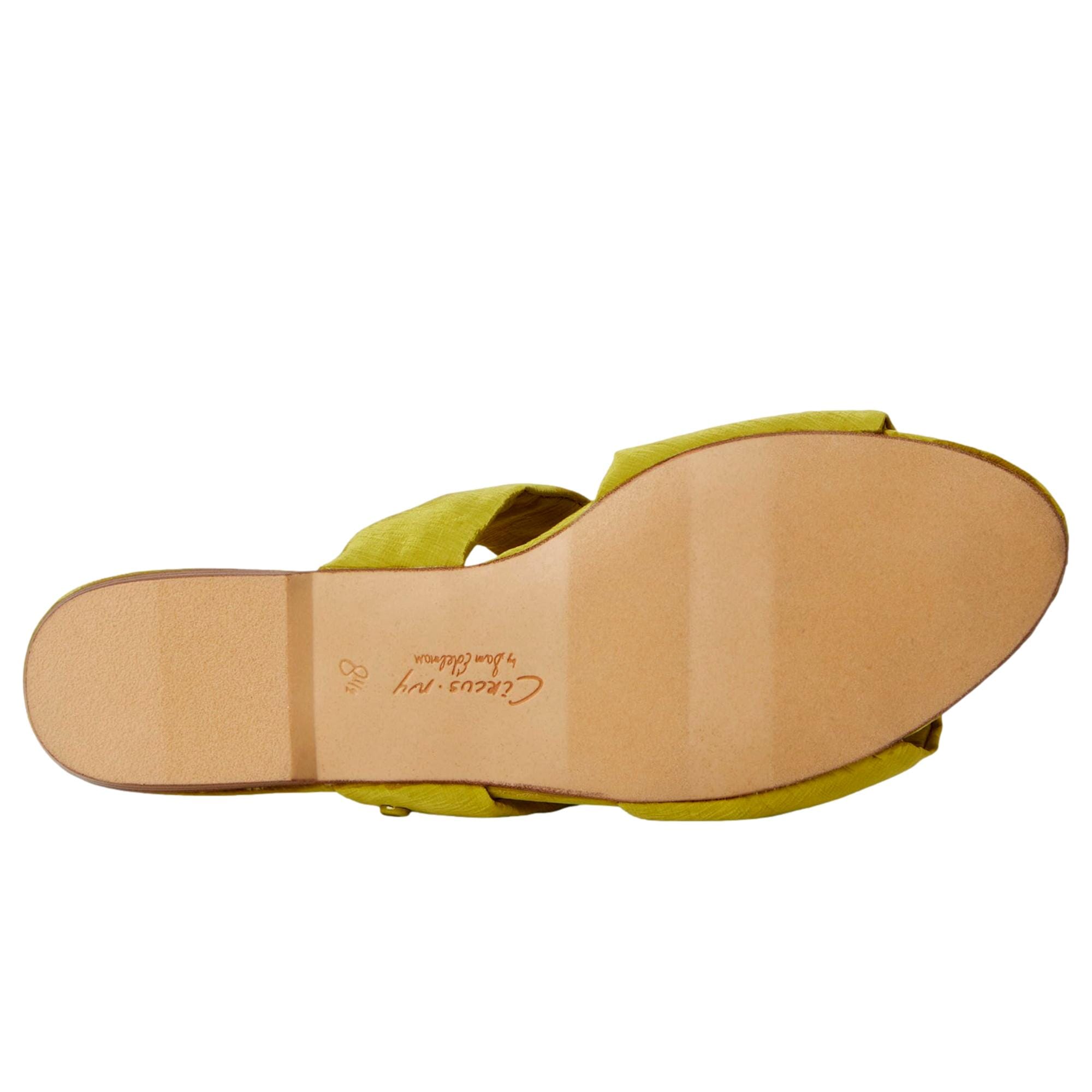 Sam Edelman Marissa Dark Lime Sorbet J4152F3300 Женские мюли, желтый — фото 4