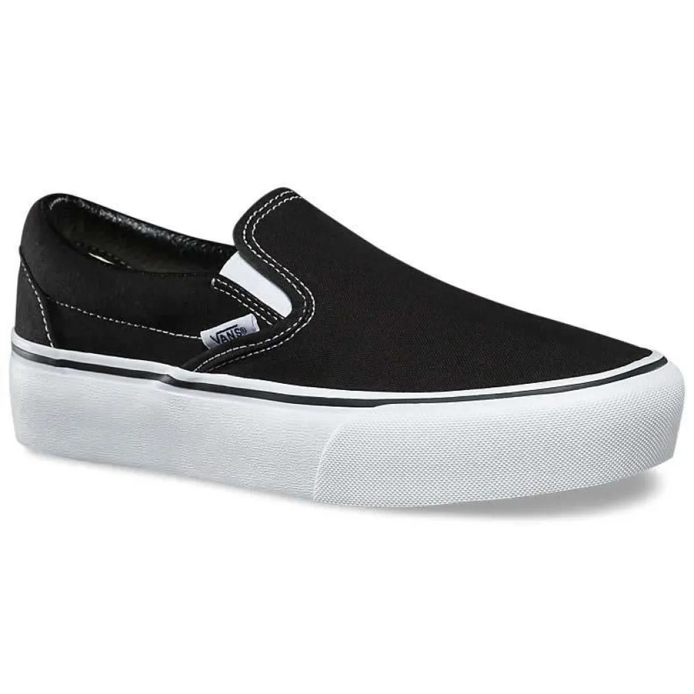 Слипоны Vans UA Classic Platform, черный