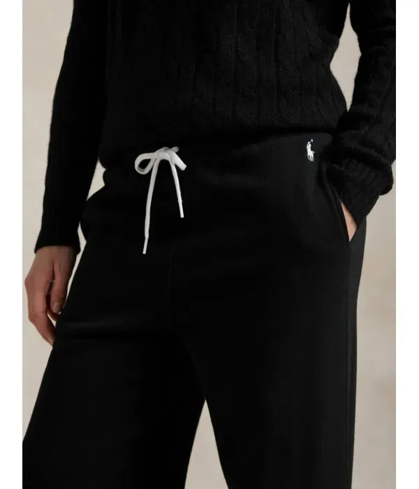 Спортивные штаны relaxed fit Polo Ralph Lauren, черный — фото 4