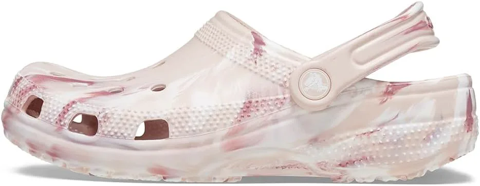 Крокс Унисекс Классические мраморные клогги с эффектом тай-дай Crocs, мультиколор — фото 2