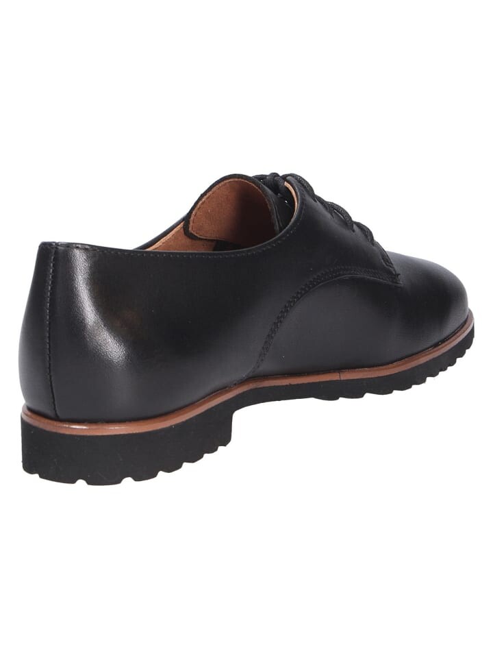 Элегантные туфли на шнуровке Paul Green Schnürschuh, черный — фото 4