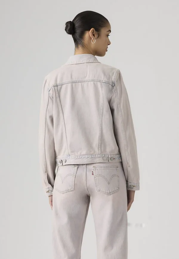 Оригинальная джинсовая куртка дальнобойщика Levi'S, Rose Up — фото 3