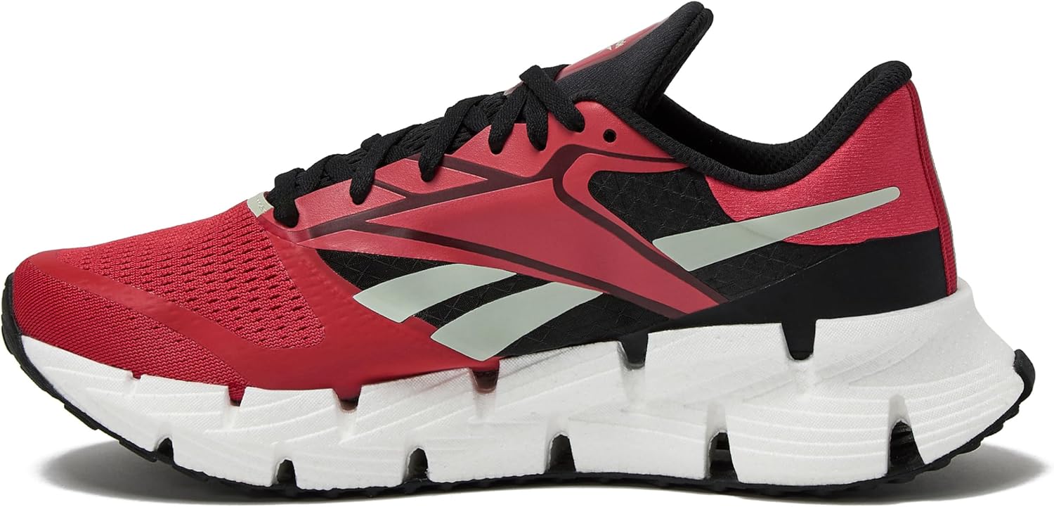 Мужские беговые кроссовки Reebok Floatzig, белый/красный/серый — фото 3