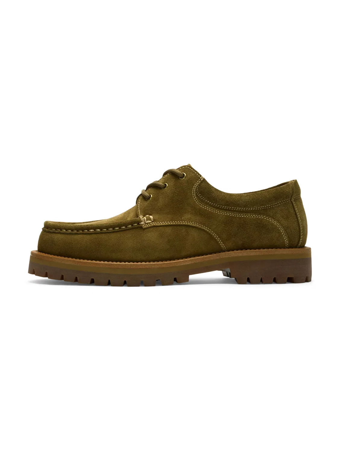 Туфли на шнуровке 'SLHHOLGER' Selected, Olive