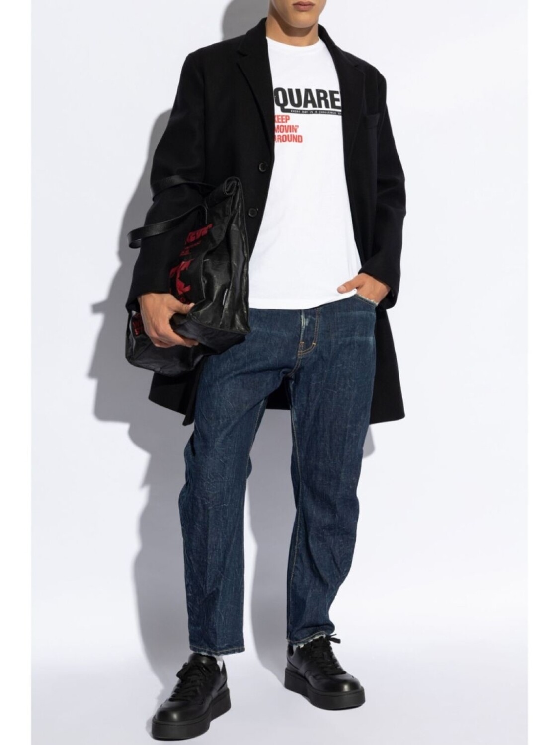 

Dsquared2 футболка DSQUARED2 Keep Moving Around, белый