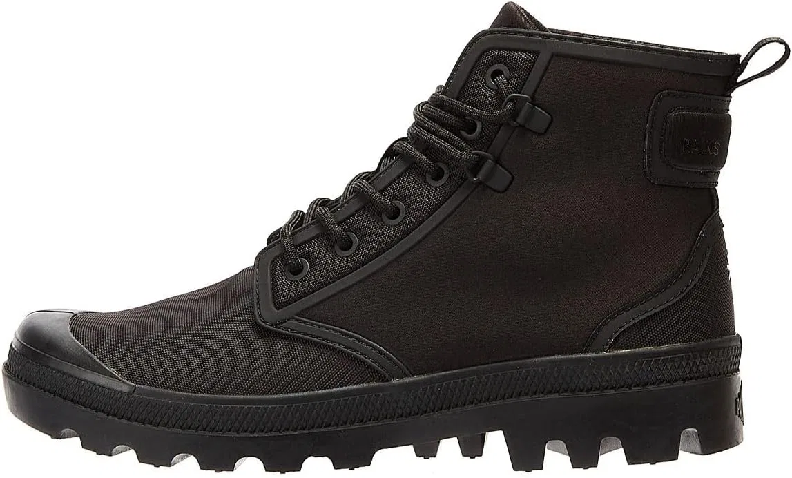 Ботинки Palladium x Rains Pampa Black — фото 2