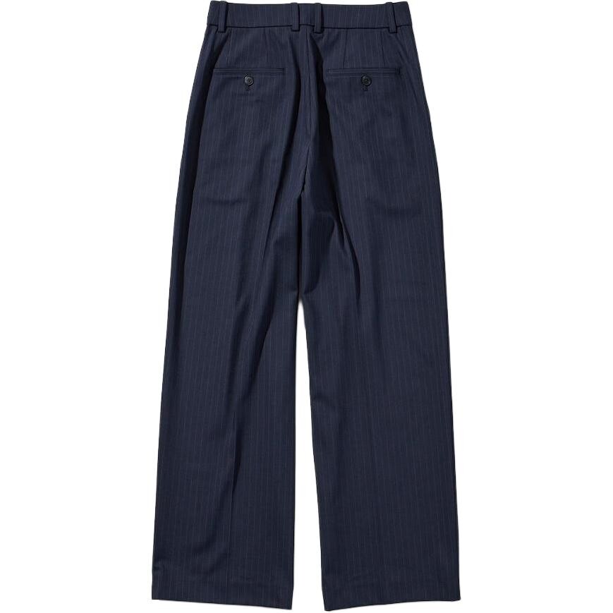 

Костюмные брюки женские темно-синие Uniqlo