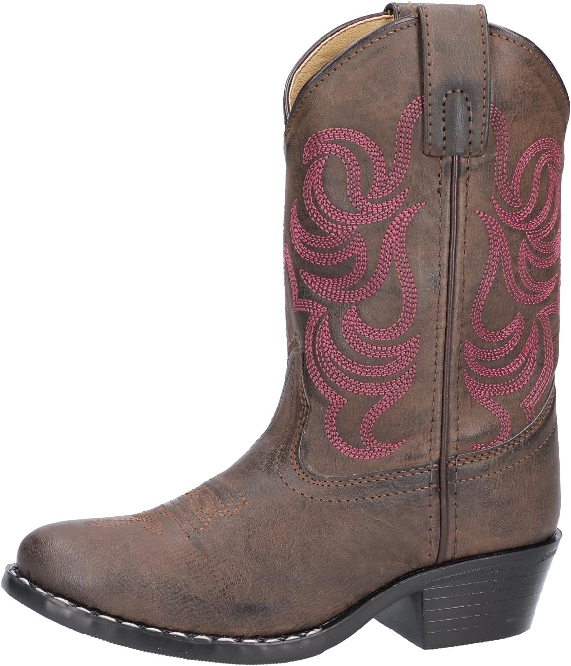 

Детские ковбойские сапоги Smoky Mountain Boys Monterey, коричневые с синей строчкой, размер 10 M (американский размер) Smoky Mountain Boots