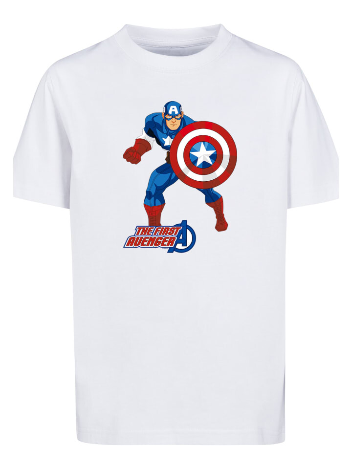 

Футболка F4NT4STIC Captain America The First Avenger, белый