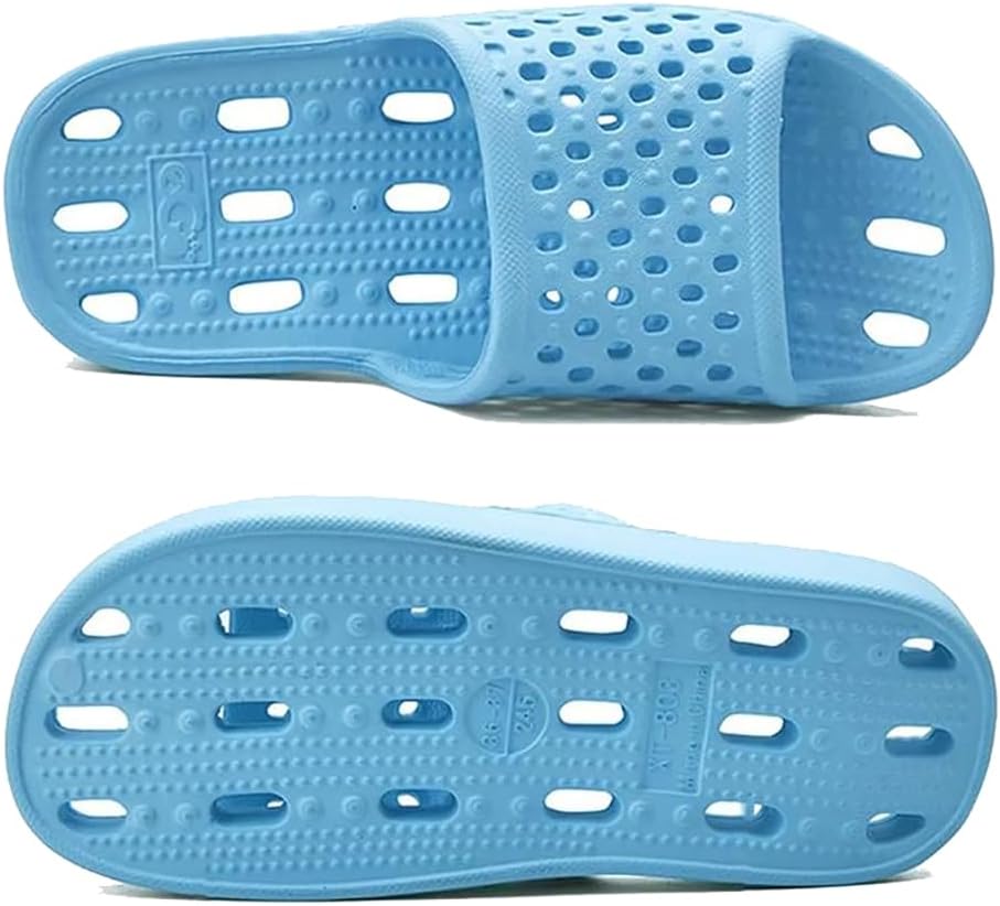 

Душевые тапочки Cliont для женщин и мужчин, шлепанцы для душа, для бассейна, нескользящие, для ванной, летние пляжные обувь, синий