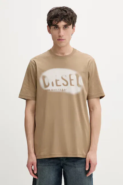 Футболка Diesel T-ADJUST-V2, бежевый